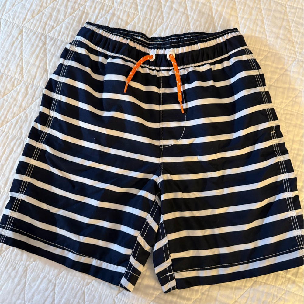 Boys Gap Navy Striped Men's Swim Shorts